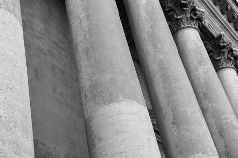 Stone pillars and columns Stock-Fotos