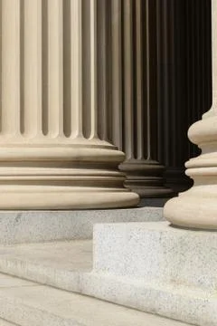 Stone pillars Foto stock