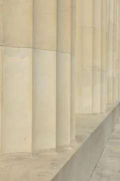 Stone pillars Foto stock