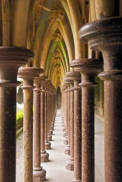 Stone pillars Stock Photos