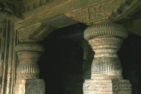 Stone Pillars Stock Photos