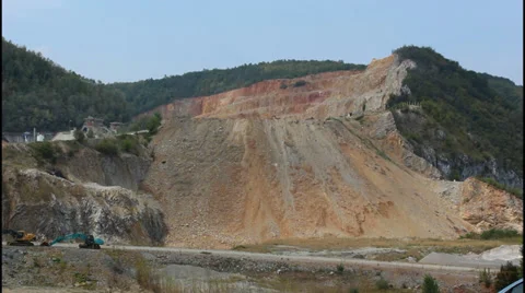 Stone pit Video stock 32277578