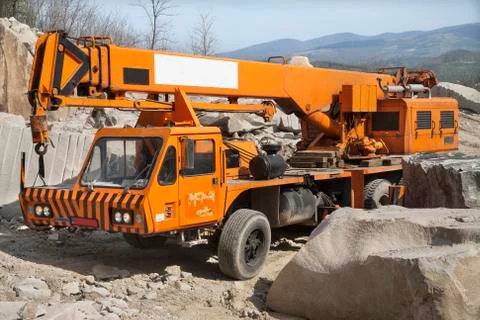 Stone pit - quarry Stock Photos
