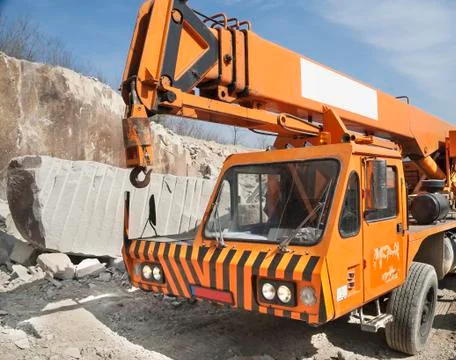 Stone pit - quarry Stock Photos