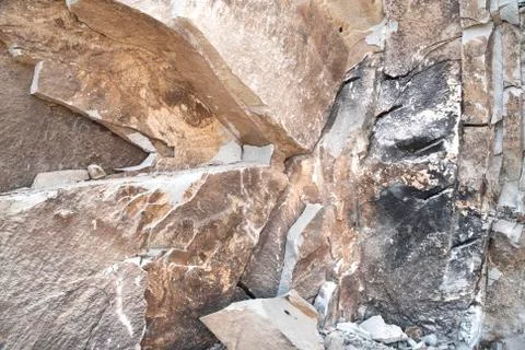 Stone pit - quarry Stock Photos