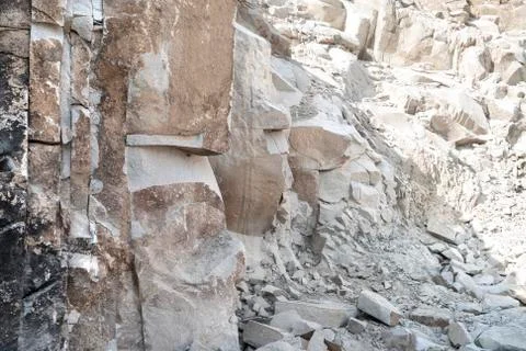Stone pit - quarry Foto stock
