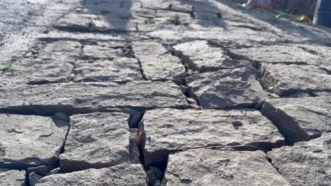 Stone pitching Stock Footage 327384816