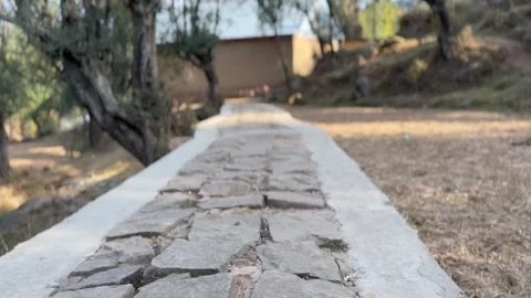 Stone pitching Stock Footage 327385375