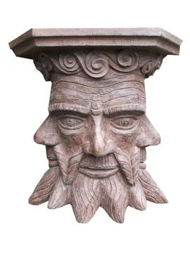 Stone Plinth. Stock Photos