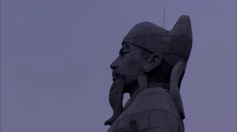 Stone portrait Video stock 58367879