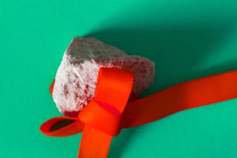 Stone as a present Stock Photos