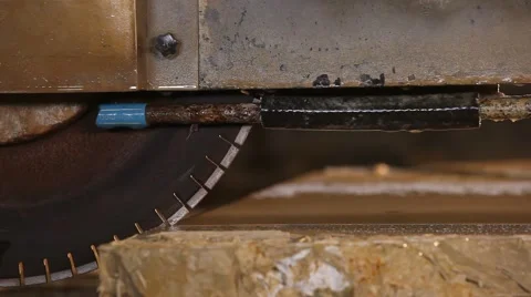 Stone processing factory Video stock 48954421