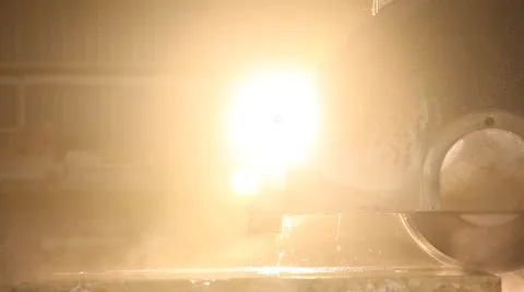 Stone processing factory Video stock 48954433