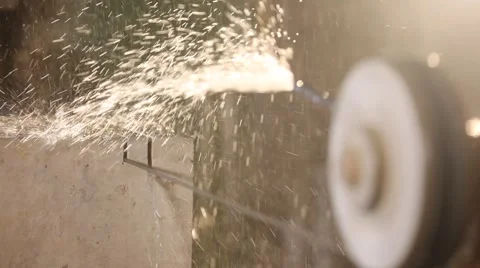 Stone processing factory Video stock 48954717