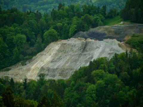 Stone quarry Stock Photos