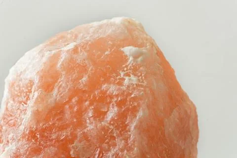 Stone quartz on white background. Stock Photos