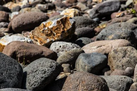 Stone river background Stock Photos