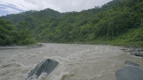 Stone in the River Stock Footage 201839635