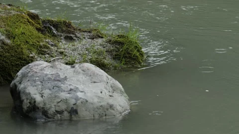 Stone in the river 스톡 동영상 204713920