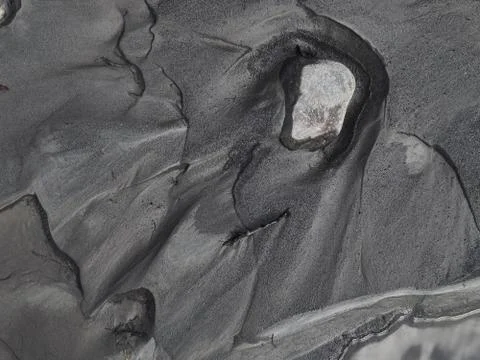 Stone in a river Stock Photos