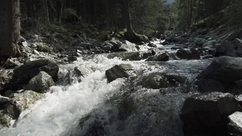 Stone in the River stream Video stock 139206078