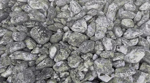 The stone river in the Urals Stock Footage 65687899