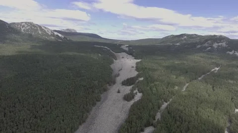 The stone river in the Urals Stock Footage 65751136