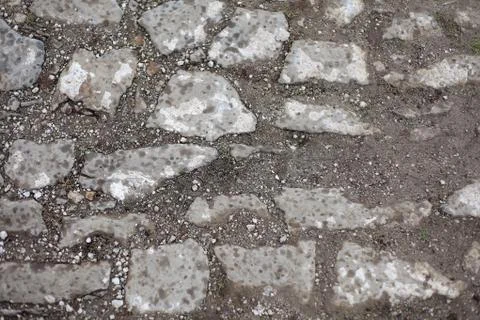 Stone road background texture Foto stock