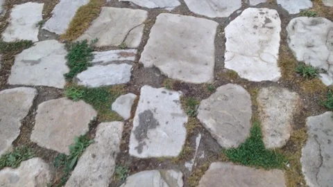 Stone road Video stock 80503857