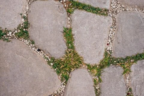 Stone road pattern Stock Photos