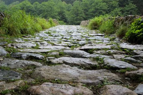 Stone road Stock Photos