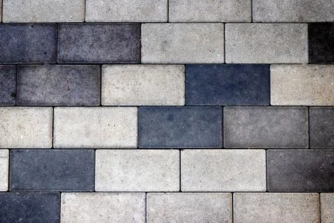 Stone rock brick block pattern texture Foto stock