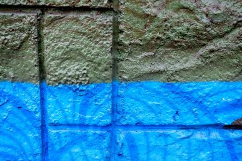 Stone rock brick block pattern texture Stock Photos