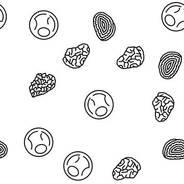 Stone rock texture nature vector seamless pattern Illustrazione stock