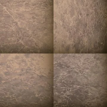 Stone rock. Vector set of textures for decoration Stock Illustration