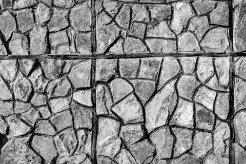 Stone Rock Wall Stock Photos