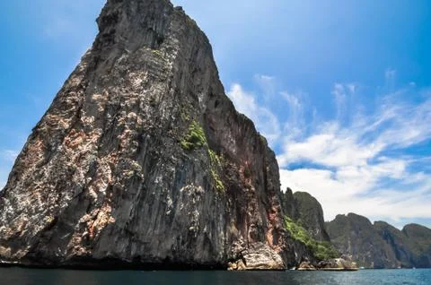 Stone rocks krabi Stock Photos