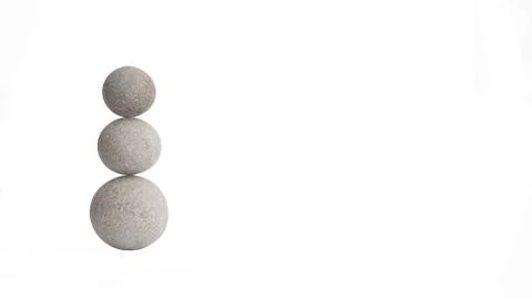 Stone round nature Stock Photos