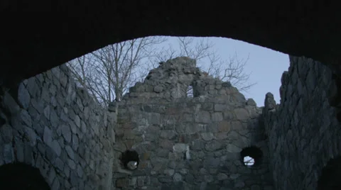 Stone ruins Stock Footage 33740597