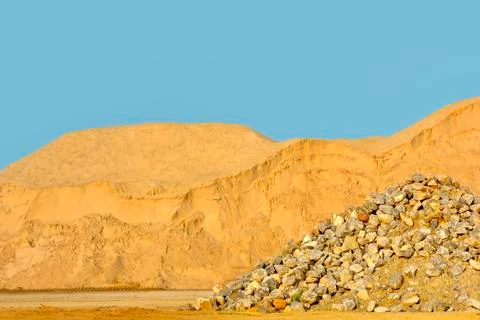 Stone - sand - soil Stock Photos