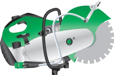 Stone saw イラスト素材