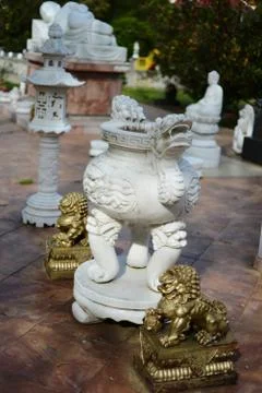 Stone sculptures Stock Photos