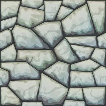 Stone seamless pattern Stock Illustration
