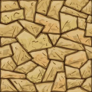 Stone seamless pattern Stock Illustration