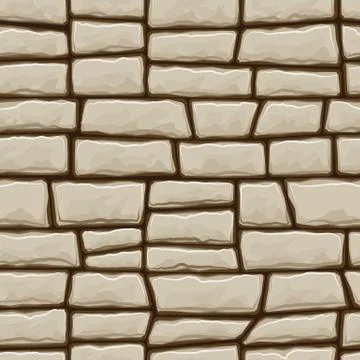 Stone seamless pattern Stock Illustration