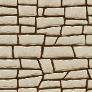 Stone seamless pattern Illustrazione stock