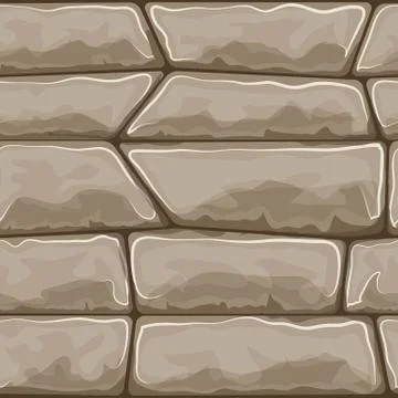 Stone seamless pattern Illustrazione stock