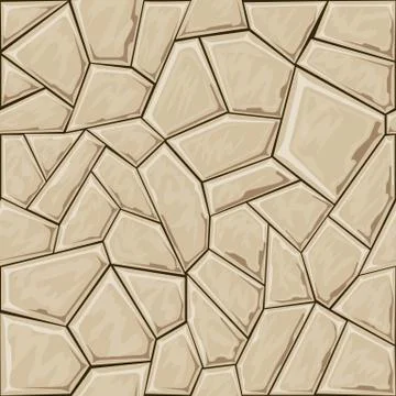 Stone seamless pattern Stock Illustration