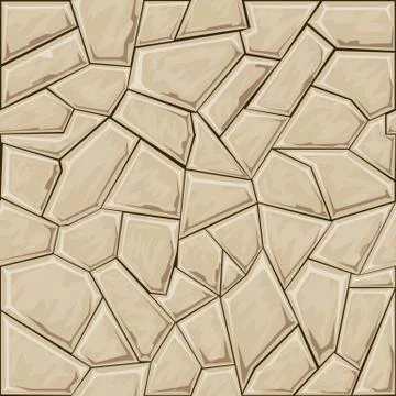 Stone seamless pattern Stock Illustration