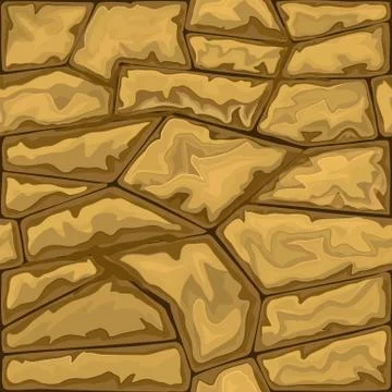 Stone seamless pattern Illustrazione stock